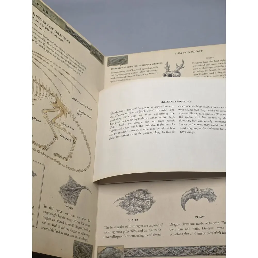 Dragonology The Complete Book of Dragons 2003 Templar HC Illustrated Tactile